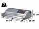 Machine sous vide en acier Euro 370 INOX - Barre de soudure de 37 cm 