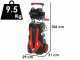 GeoTech Blasty 180 - Nettoyeur haute pression avec lance professionnelle + Kit patio et d&eacute;boucheur - 180 bar - 450 l/h