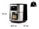 Girmi FG88 Ecofrit Look - Friteuse sans huile digitale