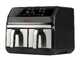 Girmi FG22 Ecofrit Bis - Friteuse sans huile num&eacute;rique avec double panier 8 L
