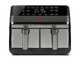 Girmi FG22 Ecofrit Bis - Friteuse sans huile num&eacute;rique avec double panier 8 L
