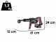 AL-KO PW 1850 - Pistolet &agrave; pression &agrave; batterie - 18V/2,5Ah