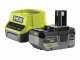 Ryobi RV1811-0 - Aspirateur solides et liquides portable &agrave; batterie - SANS BATTERIE NI CHARGEUR