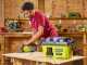Ryobi RV1811-0 - Aspirateur solides et liquides portable &agrave; batterie - SANS BATTERIE NI CHARGEUR