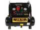 Nuair Siltek TB 6 - Compresseur d'air &eacute;lectrique portatif insonoris&eacute;, oil-less  - Moteur 1.5 CV- 6 L