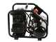 Nuair Siltek TB 6 - Compresseur d'air &eacute;lectrique portatif insonoris&eacute;, oil-less  - Moteur 1.5 CV- 6 L