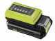 Ryobi RY36PP25A-0 - &Eacute;lagueuse &agrave; batterie sur perche - Guide de 25cm - MAX POWER 36V 2Ah