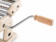 Imperia iPasta T.2/6,5 mm Crema - Laminoir - Machine &agrave; p&acirc;tes manuelle en INOX