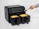 Ariete 4623 Airy Fryer Dual - Friteuse sans huile num&eacute;rique avec bac double