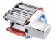 Imperia Electric iPasta Metallica Classica Rouge - Laminoir - Machine &agrave; p&acirc;tes &Eacute;lectrique