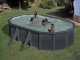 Gre Kea Ovale 500x300x120cm - Piscine hors sol en acier