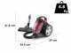 Ariete 2753 J-Force - Aspirateur traineau multi-cyclonique sans sac - 700W