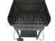 Mille Doriano Small - Barbecue &agrave; charbon en fer artisanal - 47,5x37&nbsp;cm
