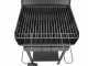 Mille Doriano Small - Barbecue &agrave; charbon en fer artisanal - 47,5x37&nbsp;cm