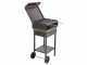 Mille Doriano Small - Barbecue &agrave; charbon en fer artisanal - 47,5x37&nbsp;cm