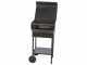 Mille Doriano Small - Barbecue &agrave; charbon en fer artisanal - 47,5x37&nbsp;cm