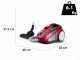 Ariete 2791 Jet Force - Aspirateur tra&icirc;neau multicyclonique sans sac - 800W