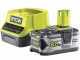 Ryobi RY18LMX40C-150 - Tondeuse &agrave; gazon sans fil - Coupe 40 cm - 18V/5Ah