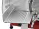 Berkel Red Line 250 Rouge Opaque - Trancheuse avec lame en acier de 250 mm