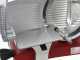 Berkel Red Line 250 Rouge Opaque - Trancheuse professionnelle avec lame en acier de 250 mm