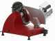 Berkel Red Line 250 Rouge Opaque - Trancheuse professionnelle avec lame en acier de 250 mm