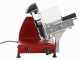 Berkel Red Line 250 Rouge Opaque - Trancheuse professionnelle avec lame en acier de 250 mm