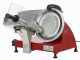 Berkel Red Line 250 Rouge Opaque - Trancheuse professionnelle avec lame en acier de 250 mm
