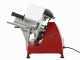 Berkel Red Line 250 Rouge Opaque - Trancheuse professionnelle avec lame en acier de 250 mm