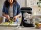 KitchenAid Heavy Duty 5KSM55SXX-EOB Noir Onyx - Batteur m&eacute;langeur plan&eacute;taire