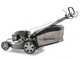 Tondeuse &agrave; gazon tract&eacute;e Marina Systems HR 57 SH - 4EN1 - moteur Honda GCVx 200