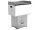 Linea VZ QBY Blanc - Barbecue pyrolitique &agrave; pellet transportable