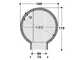 Edilmark FP 140N - Four &agrave; pizza - Surface de cuisson 80mm - Capacit&eacute; de cuisson 10 pizzas