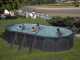 Gre Granada Ovale 730x375x132cm - Piscine hors sol en acier
