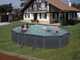 Gre Granada Ovale 610x375x132cm - Piscine hors sol en acier