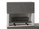 Edilmark KUBO.1 - Barbecue &agrave; bois et &agrave; charbon en ma&ccedil;onnerie - Br&ucirc;leur arri&egrave;re et accessiore Panka d&eacute;pla&ccedil;able