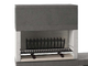Edilmark KUBO.1 - Barbecue &agrave; bois et &agrave; charbon en ma&ccedil;onnerie - Br&ucirc;leur arri&egrave;re et accessoire Panka d&eacute;pla&ccedil;able