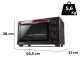 G3 Ferrari Il Moro Plus - Four &eacute;lectrique ventil&eacute; - 20L 1380W