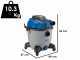 Annovi &amp; Reverberi AR3770 - Aspirateur bidon multifonctions - Cuve Plastique 35 L - 1600W