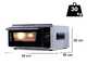 Effeuno Easy Pizza Evolution P134H - Four &eacute;lectrique &agrave; pizza - 3200 W