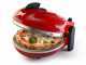 Spice Electronics Diavola Pro V 2.0 Rouge - Four &agrave; pizza &eacute;lectrique - Pierre r&eacute;fractaire Biscotto Casapulla