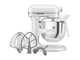 KitchenAid Heavy Duty 5KSM70JPX-EWH Blanc - Batteur m&eacute;langeur plan&eacute;taire