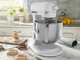 KitchenAid Heavy Duty 5KSM70JPX-EWH Blanc - Batteur m&eacute;langeur plan&eacute;taire