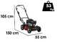 Marina Systems GRINDER 4X4 SKW - Tondeuse &agrave; gazon thermique tract&eacute;e Moteur Kawasaki FJ180V - Coupe de 52 cm