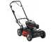 Tondeuse &agrave; gazon thermique tract&eacute;e GRINDER 4x4 SH - Avec moteur Honda GCVx 200  - Coupe 52cm - double lame mulching
