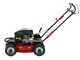 Tondeuse &agrave; gazon thermique tract&eacute;e GRINDER 4x4 SH - Avec moteur Honda GCVx 200  - Coupe 52cm - double lame mulching