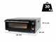 Effeuno Linea P150H - Four &agrave; pizza &eacute;lectrique - 3000 W