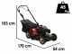 Tondeuse 4x4 professionnelle Marina Systems  4 MAXI 52 SH - 4 en 1 - moteur Honda GCVx 200