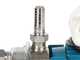 Tellarini ALM 25 MS - Pompe &eacute;lectrique de transfert en acier inoxydable - Raccord droits en acier inoxydable - Monophas&eacute; - 230 V - Choisissez vos raccords !