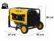 Stanley SIG 3100B - Groupe &eacute;lectrog&egrave;ne &agrave; essence - AVR 2,9 kW - Courant continu 2,6 kW monophas&eacute;