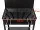 Mille Stromboli Large - Barbecue &agrave; charbon en fer artisanal - 57,5x37 cm